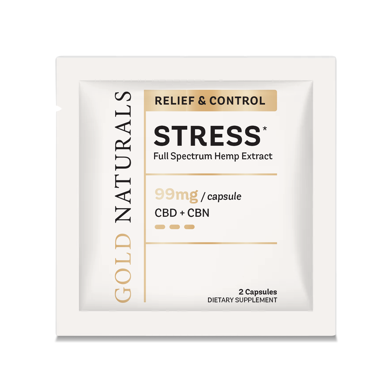 Gold Naturals Stress Relief Soft Gels
