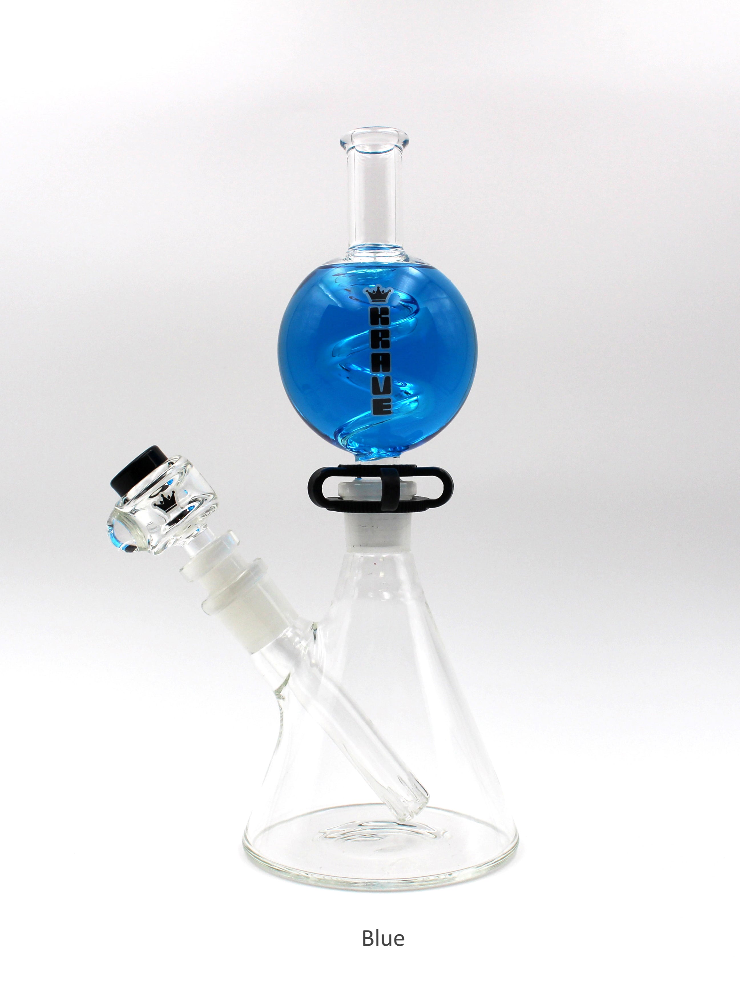 Krave Glass Beaker Orb *FREE GRINDER*