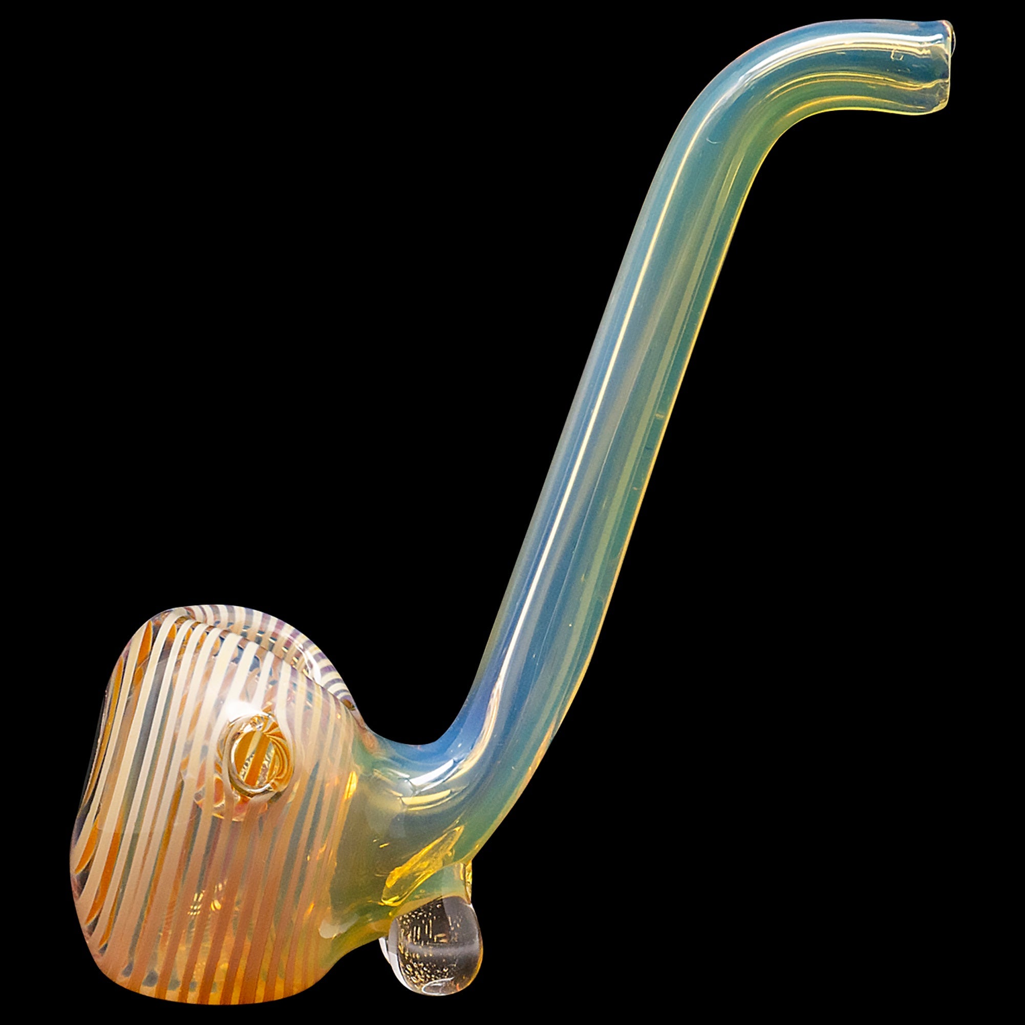 "Flaco" Skinny Glass Sherlock Pipe