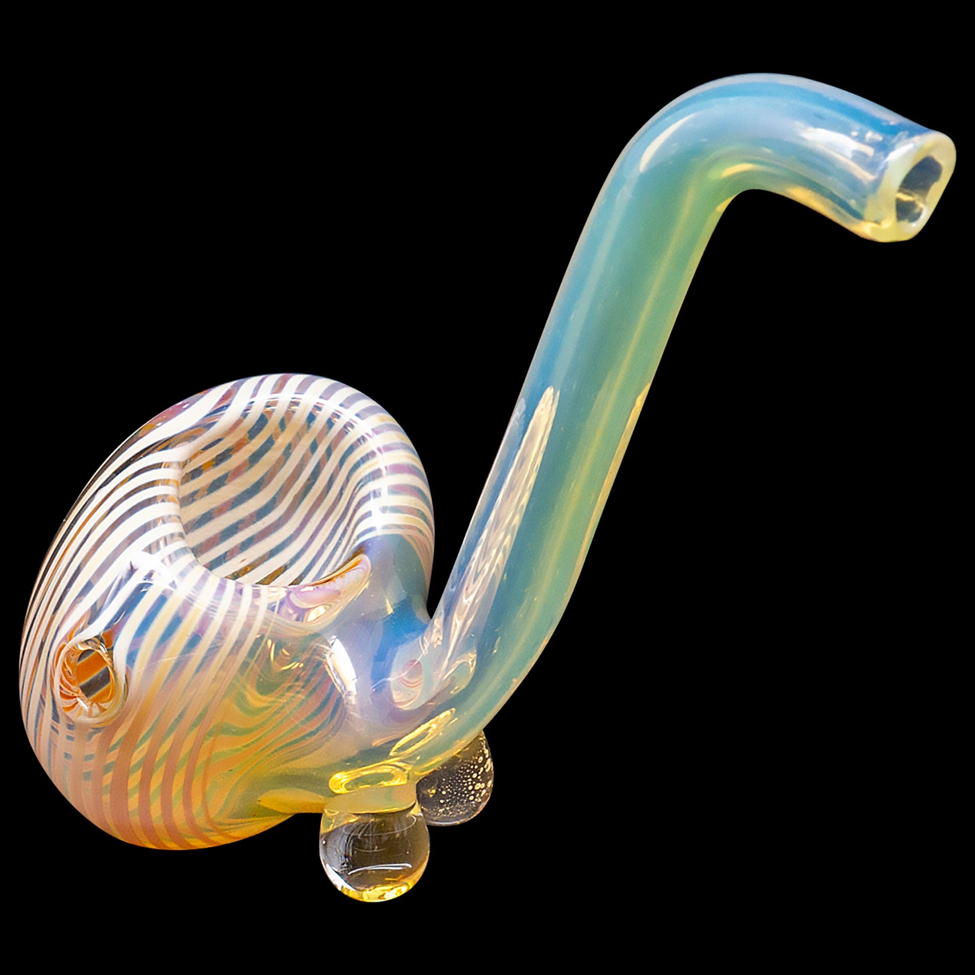 "Flaco" Skinny Glass Sherlock Pipe