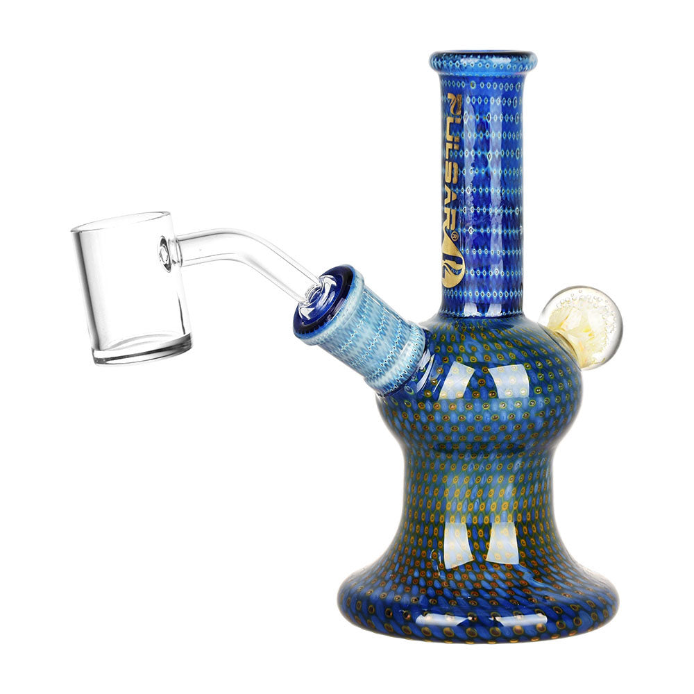 Pulsar Blooming Bubble Matrix Mini Dab Rig - 5.75" - 14mm F