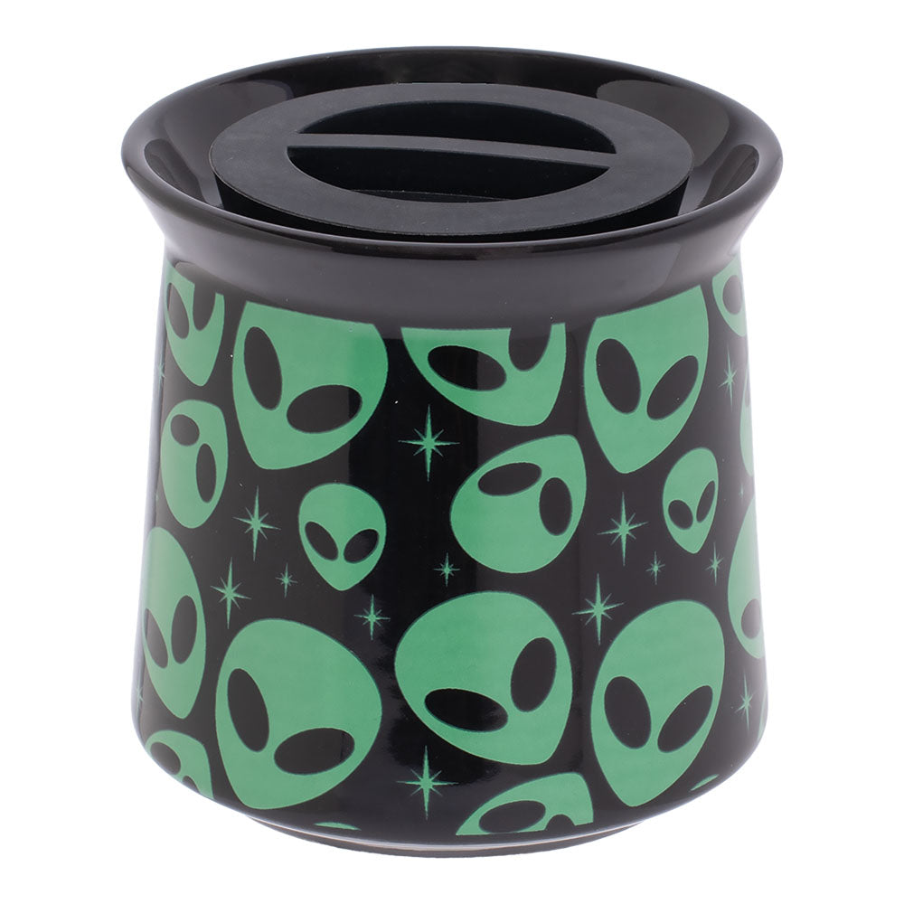 Fujima Wide Mouth Ceramic Stash Jar - 3fl oz / 6pcs