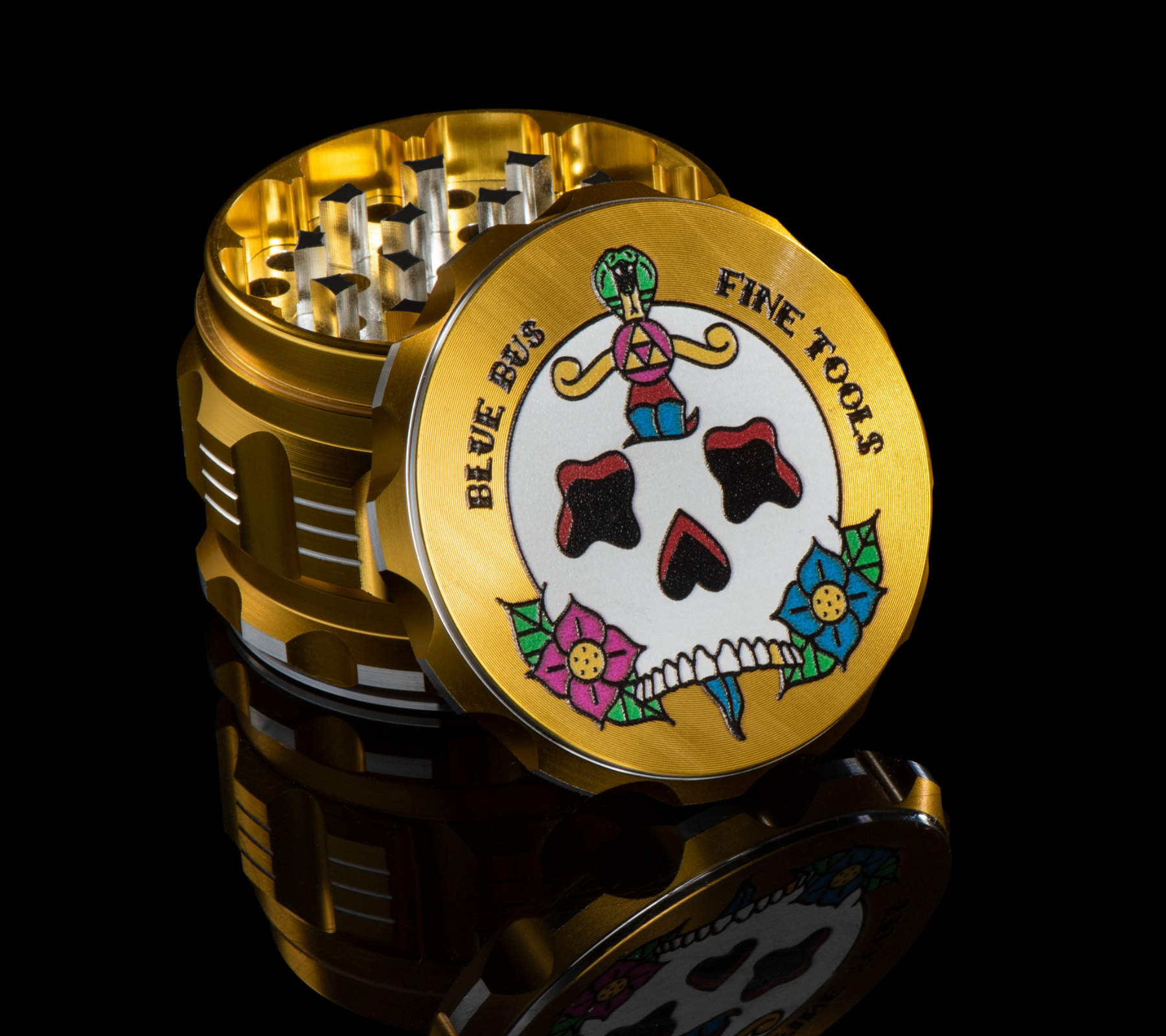 Bluebus GA 2.5" Grinder Gold