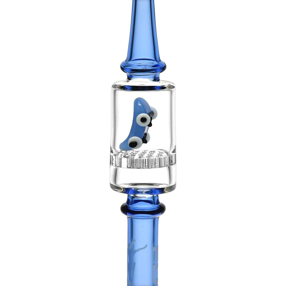 Pulsar Skateboard Glass Dab Straw - 6.5" / 4ct