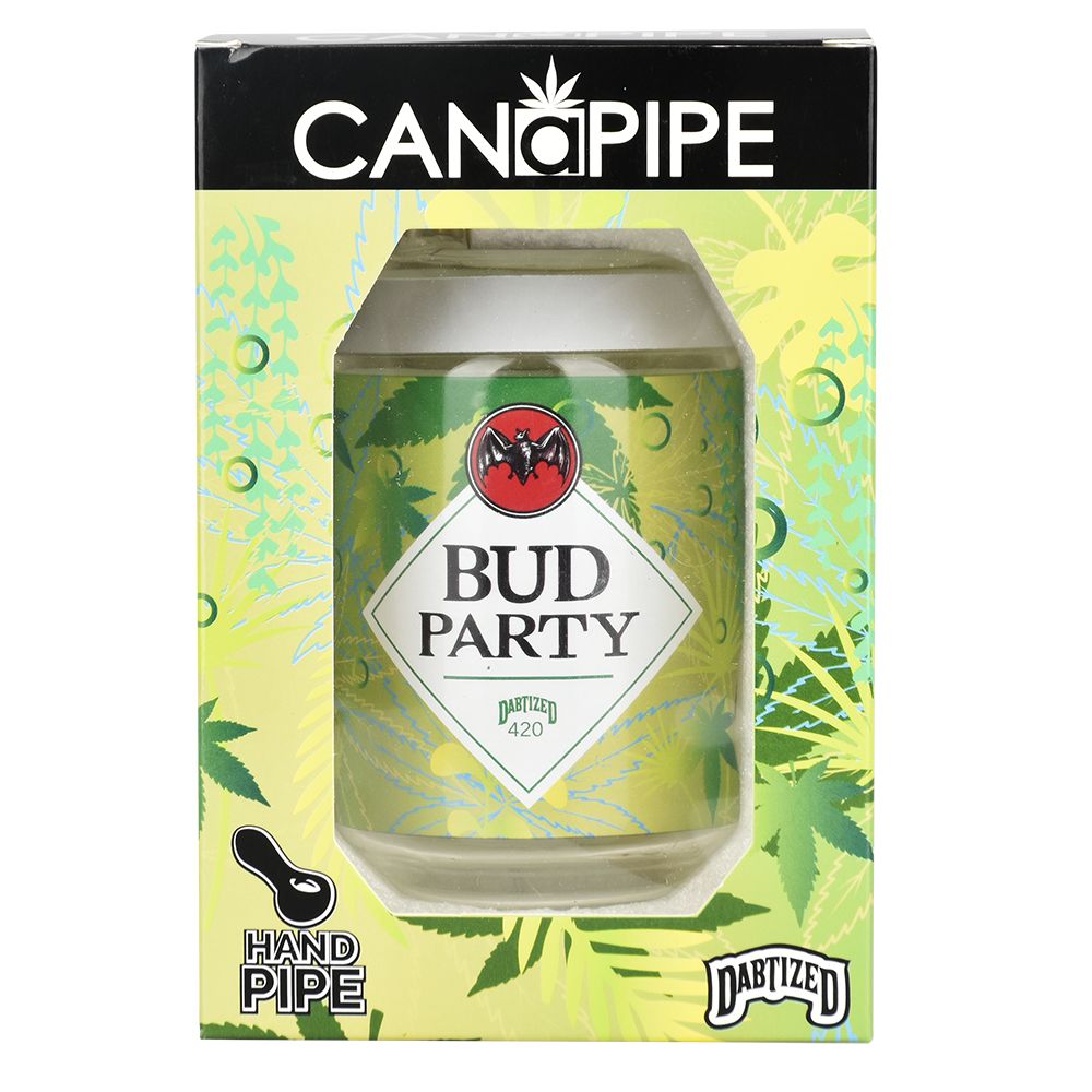 Dabtized CANaPIPE Glass Hand Pipe - 4.25" / Designs Vary