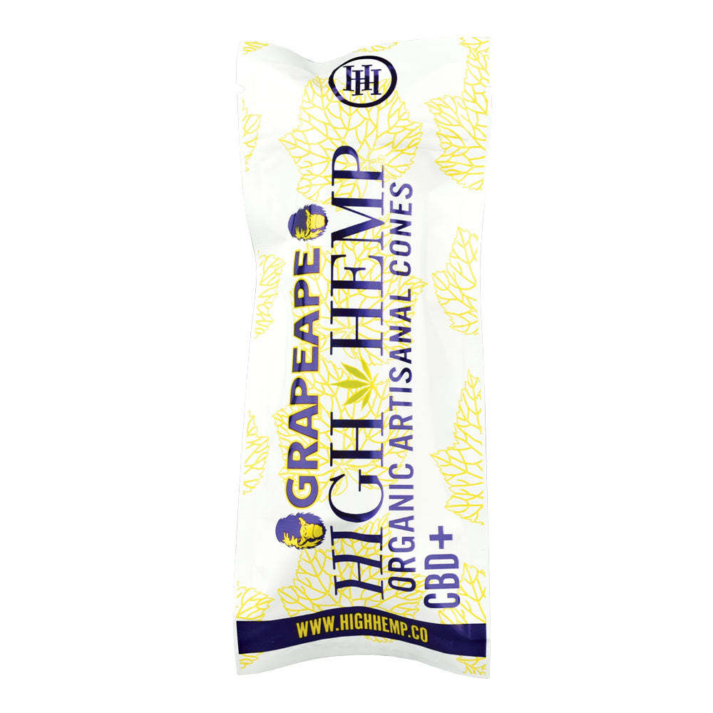 High Hemp Organic Artisanal Cones - 2pk 15pcs