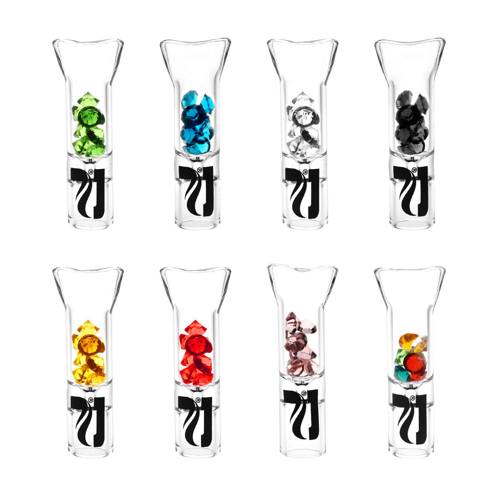 Pulsar Glass Tips w/ Glass Gem Filter - 2"/ 48pcs