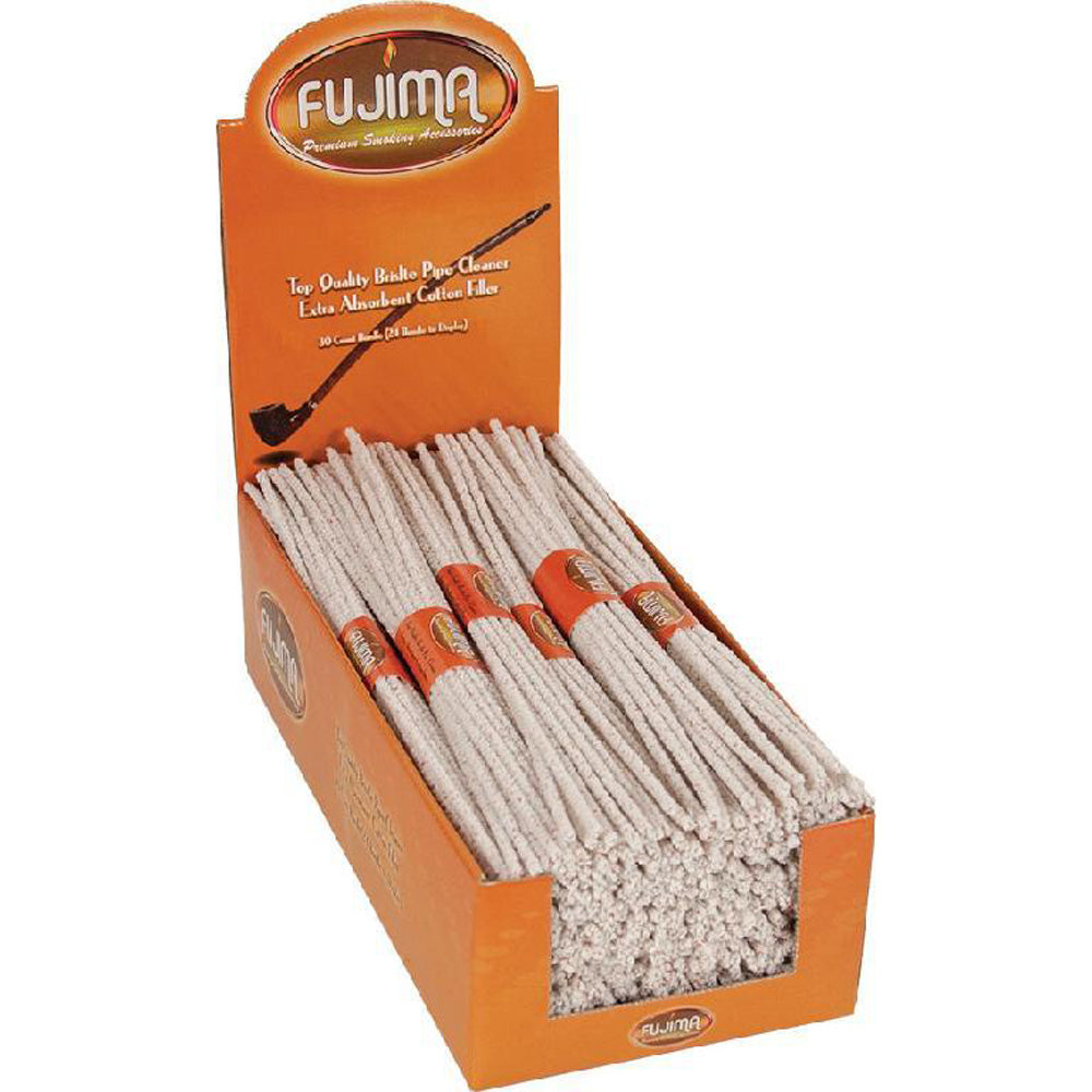 Fujima Hard Bristle Pipe Cleaner 12"- 30pc Bundle -24ct