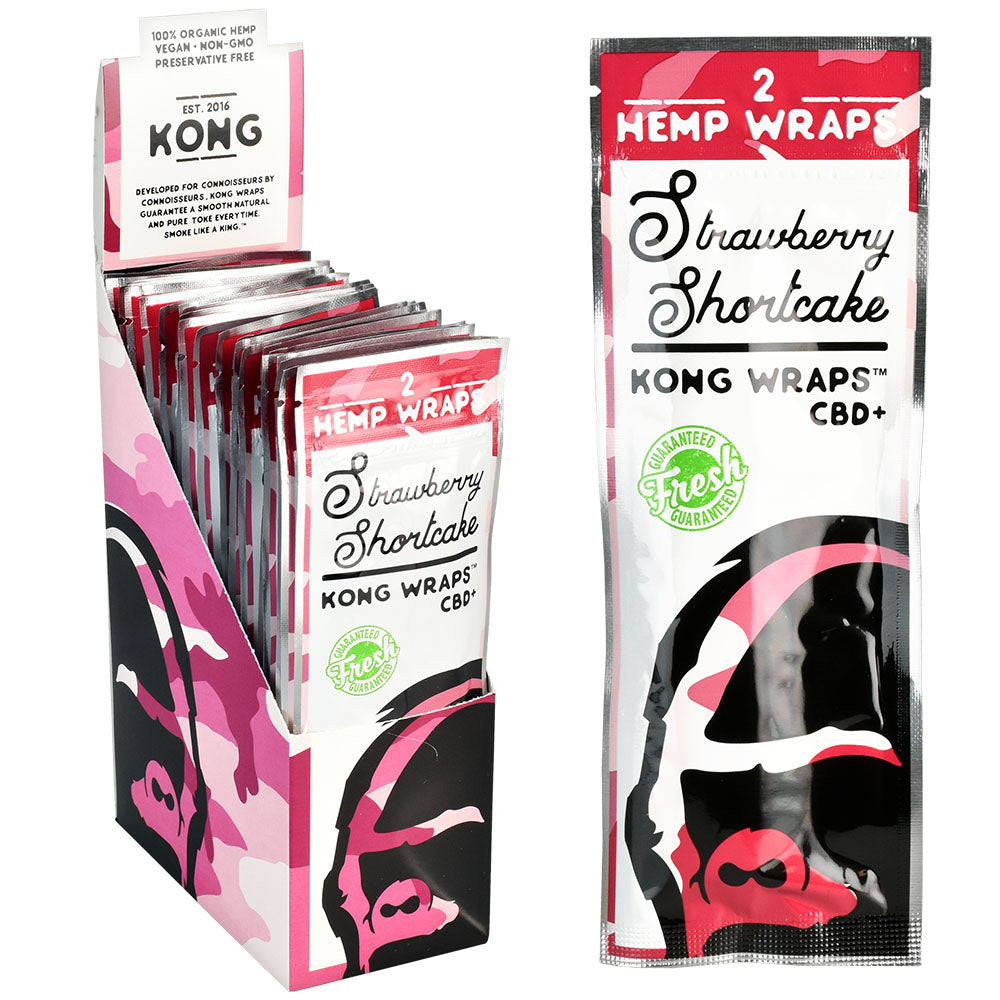 Kong Organic Hemp Wraps - 2pk 25pcs