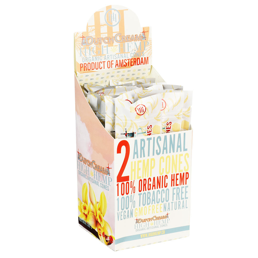 High Hemp Organic Artisanal Cones - 2pk 15pcs