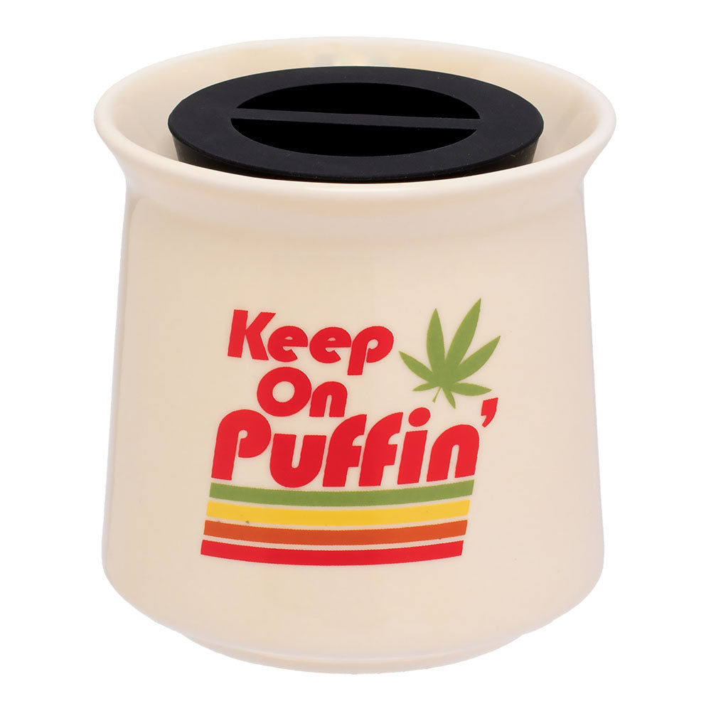 Fujima Wide Mouth Ceramic Stash Jar - 3fl oz / 6pcs