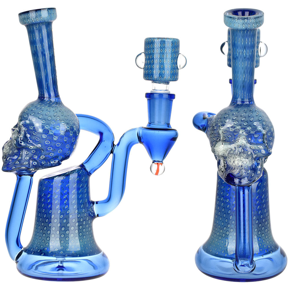 Pulsar AI Life Form Bubble Matrix Recycler Water Pipe - 7.25" - 14mm F