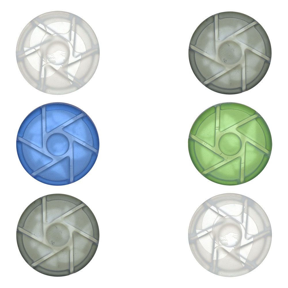 Glass House Channel Glass Carb Caps - 30mm / 6pcs