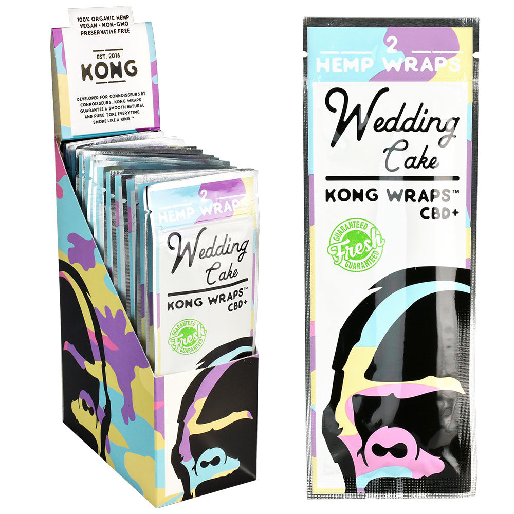 Kong Organic Hemp Wraps - 2pk 25pcs