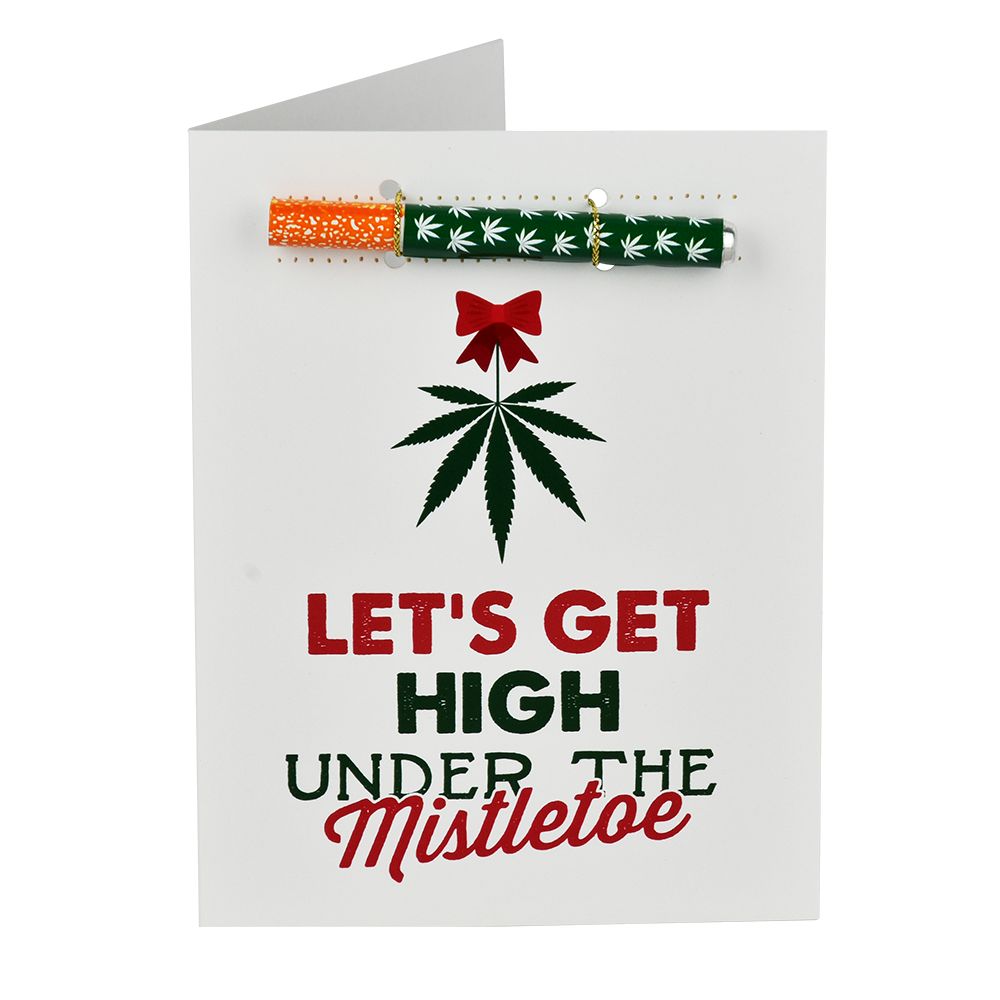 KushKards One Hitter Holiday Greeting Card