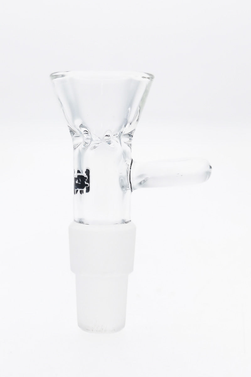 TAG - Multi Fitting Slide - 14/18MM Male Slide with Pinched Screen and Handle