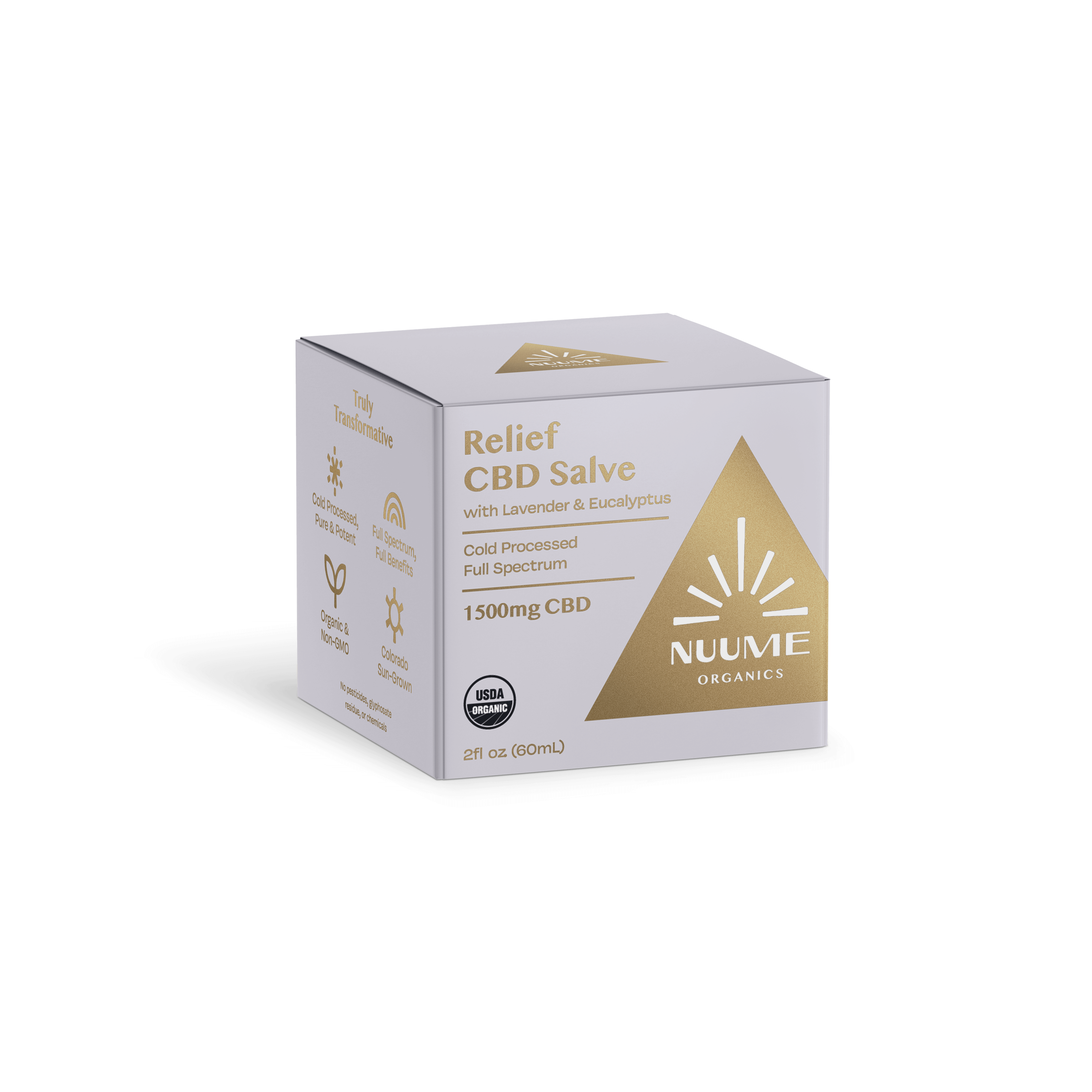 Organic CBD Relief Salve - Extra Strength 1500mg