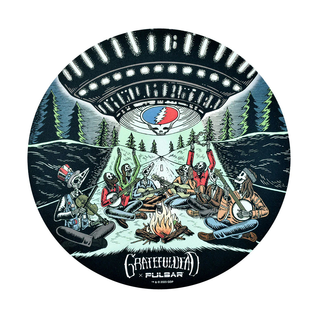 Grateful Dead Dab Mats - Round