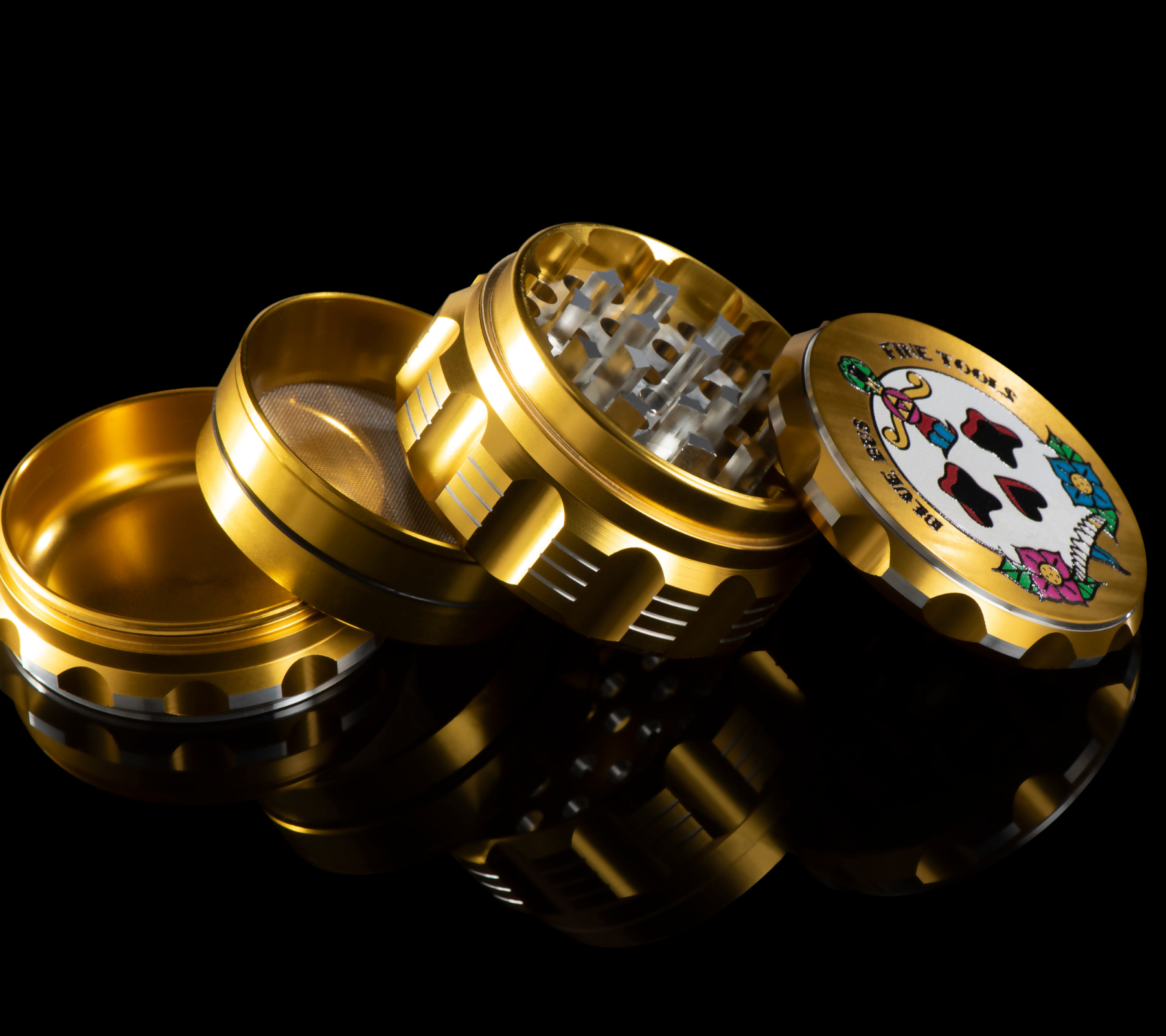 Bluebus GA 2.5" Grinder Gold