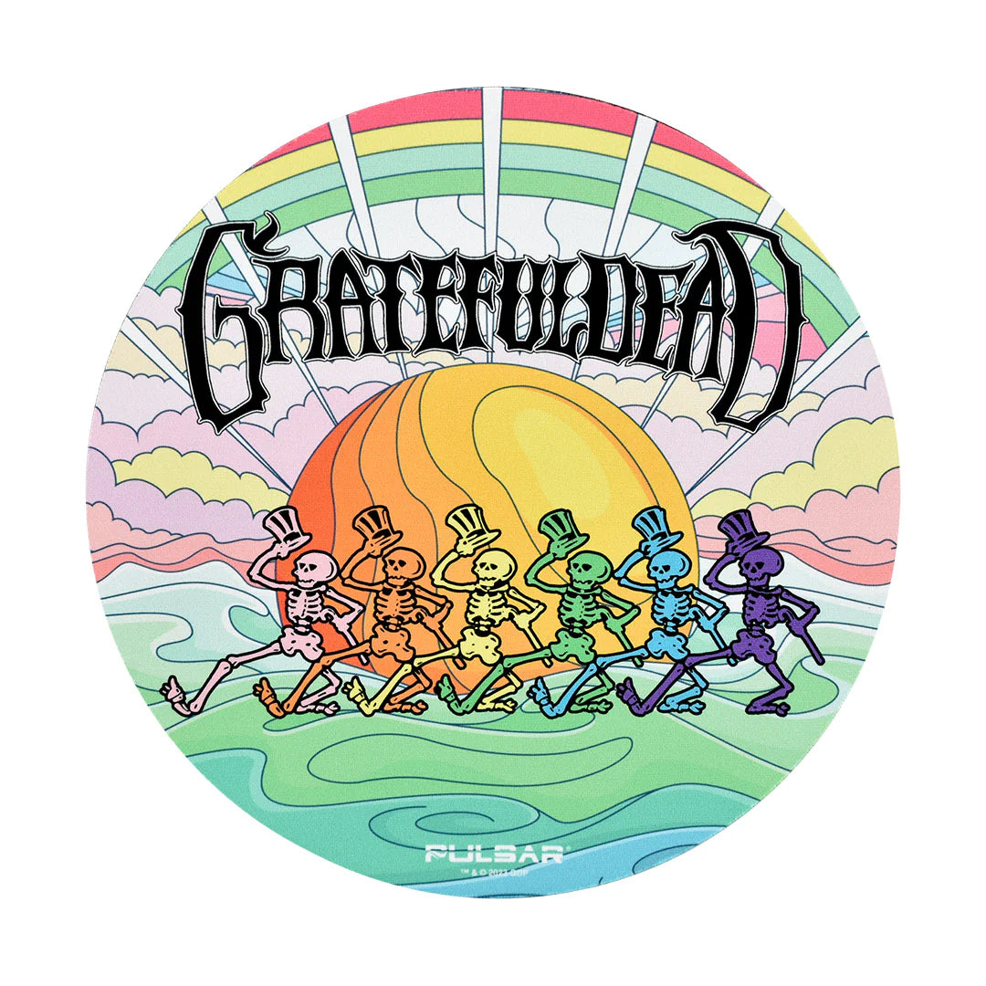 Grateful Dead Dab Mats - Round
