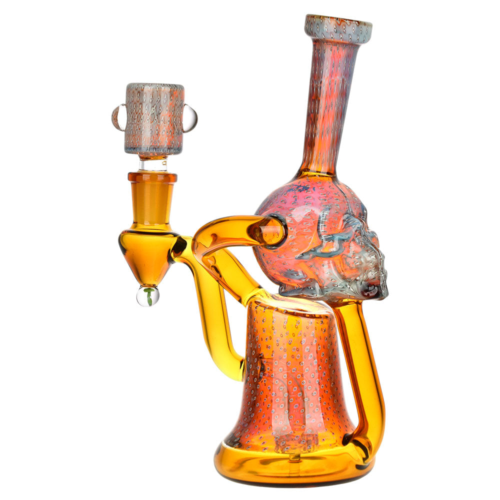 Pulsar AI Life Form Bubble Matrix Recycler Water Pipe - 7.25" - 14mm F