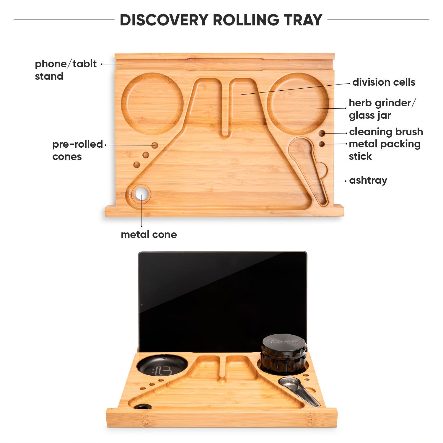 DISCOVERY 1.0 Storage stash Box Natural