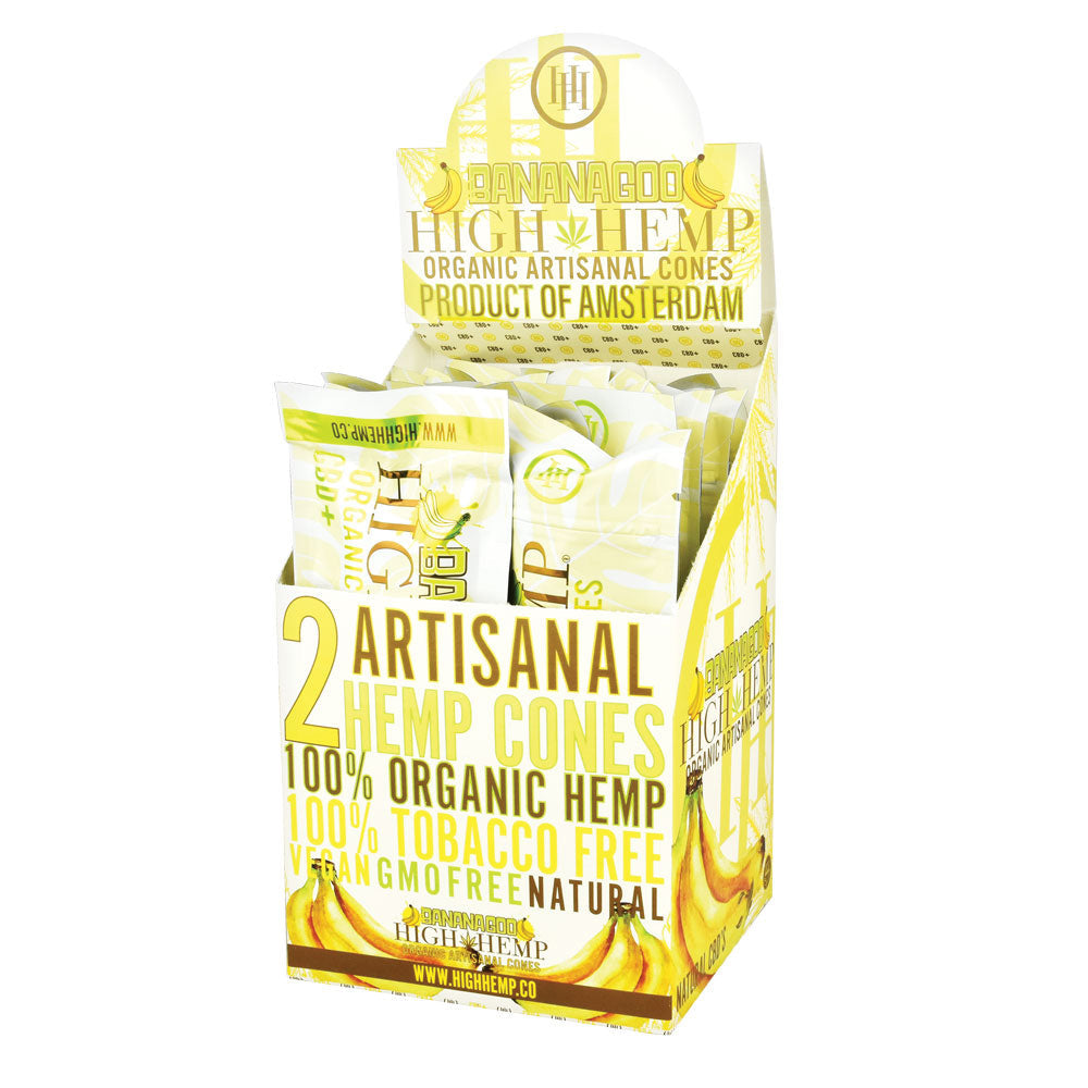 High Hemp Organic Artisanal Cones - 2pk 15pcs