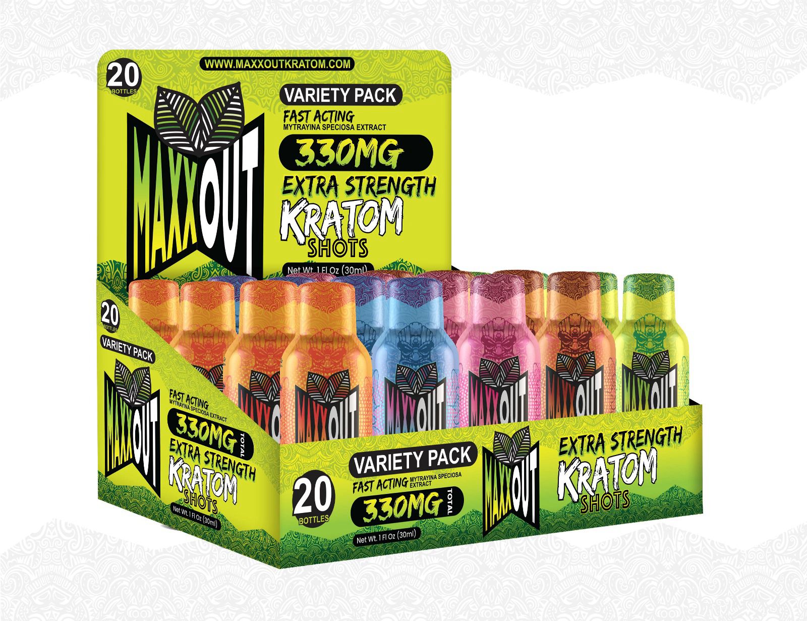 Maxx Out Extra Strength Extract 30ml Display