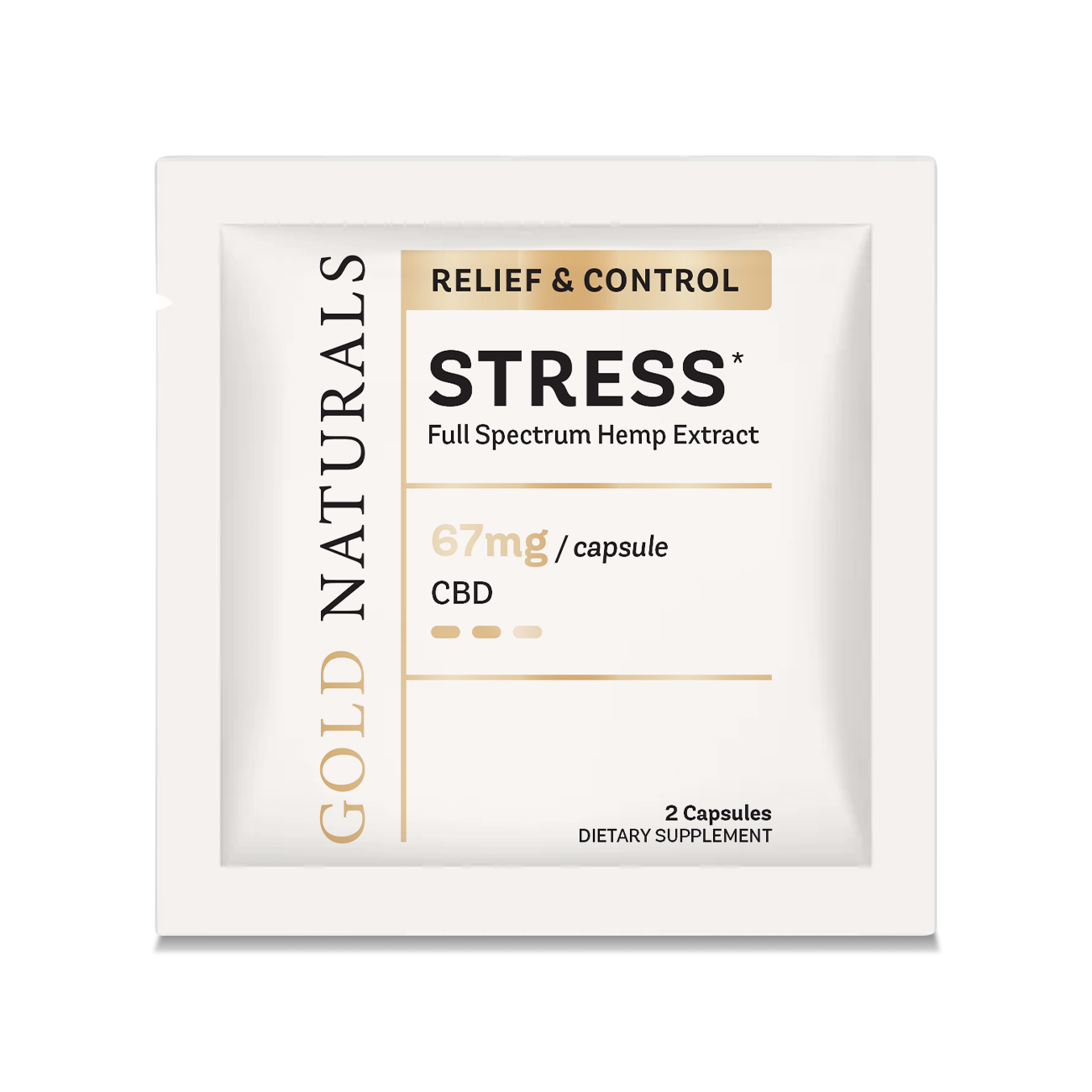 Gold Naturals Stress Relief Soft Gels