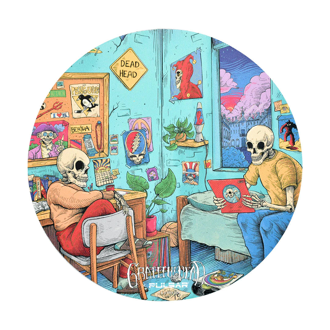 Grateful Dead Dab Mats - Round