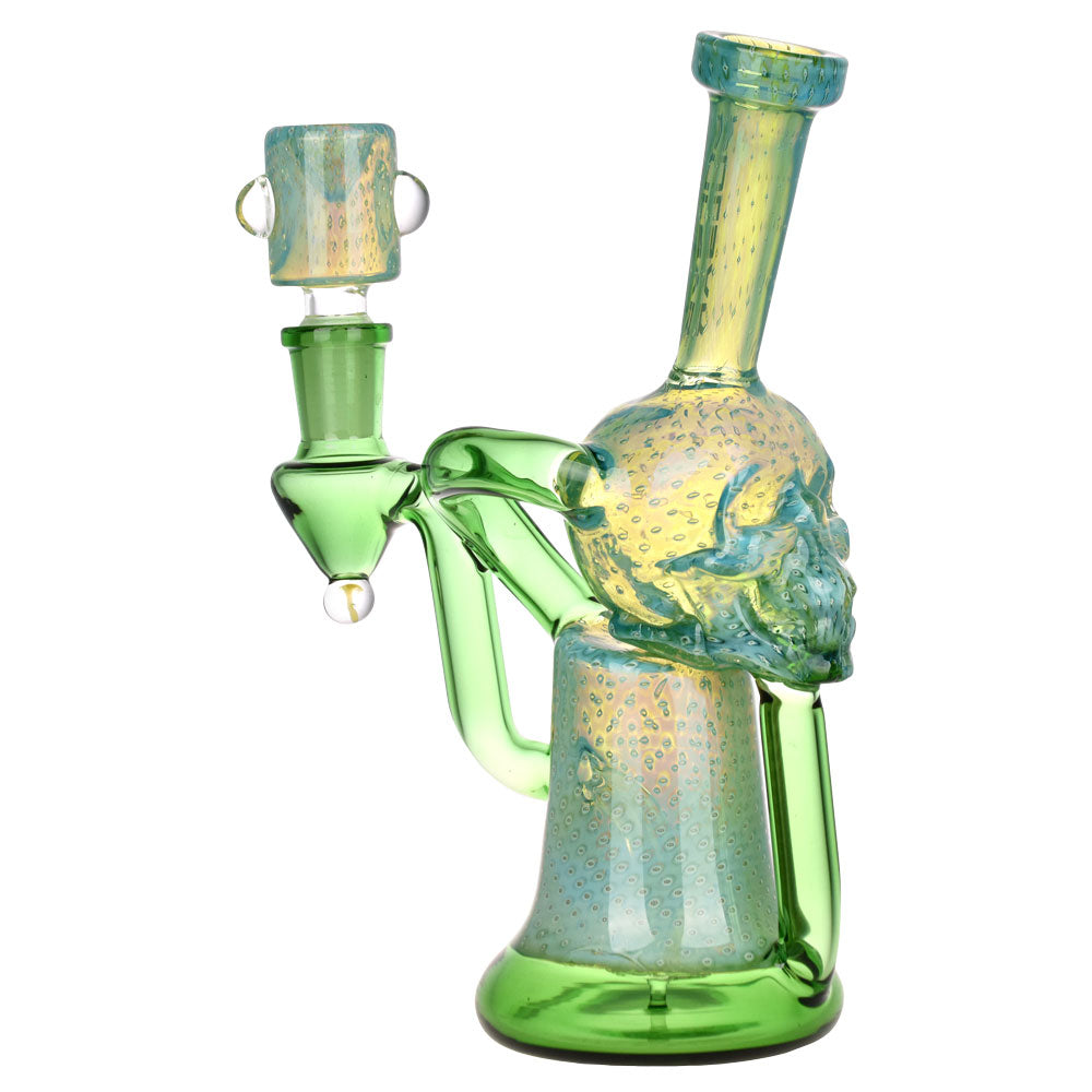Pulsar AI Life Form Bubble Matrix Recycler Water Pipe - 7.25" - 14mm F