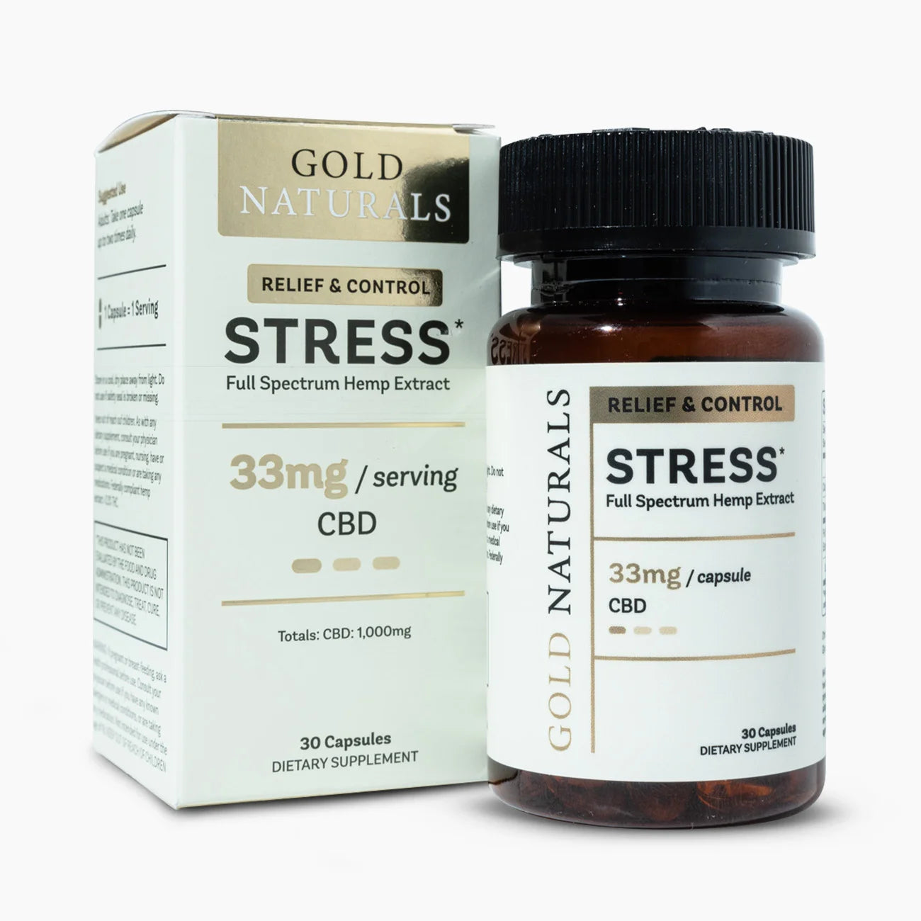 Gold Naturals Stress Relief Soft Gels