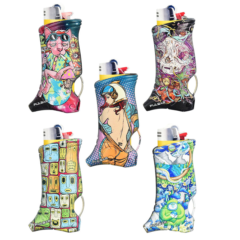 Pulsar Design Series Toker Poker Lighter Sleeve - 25pcs