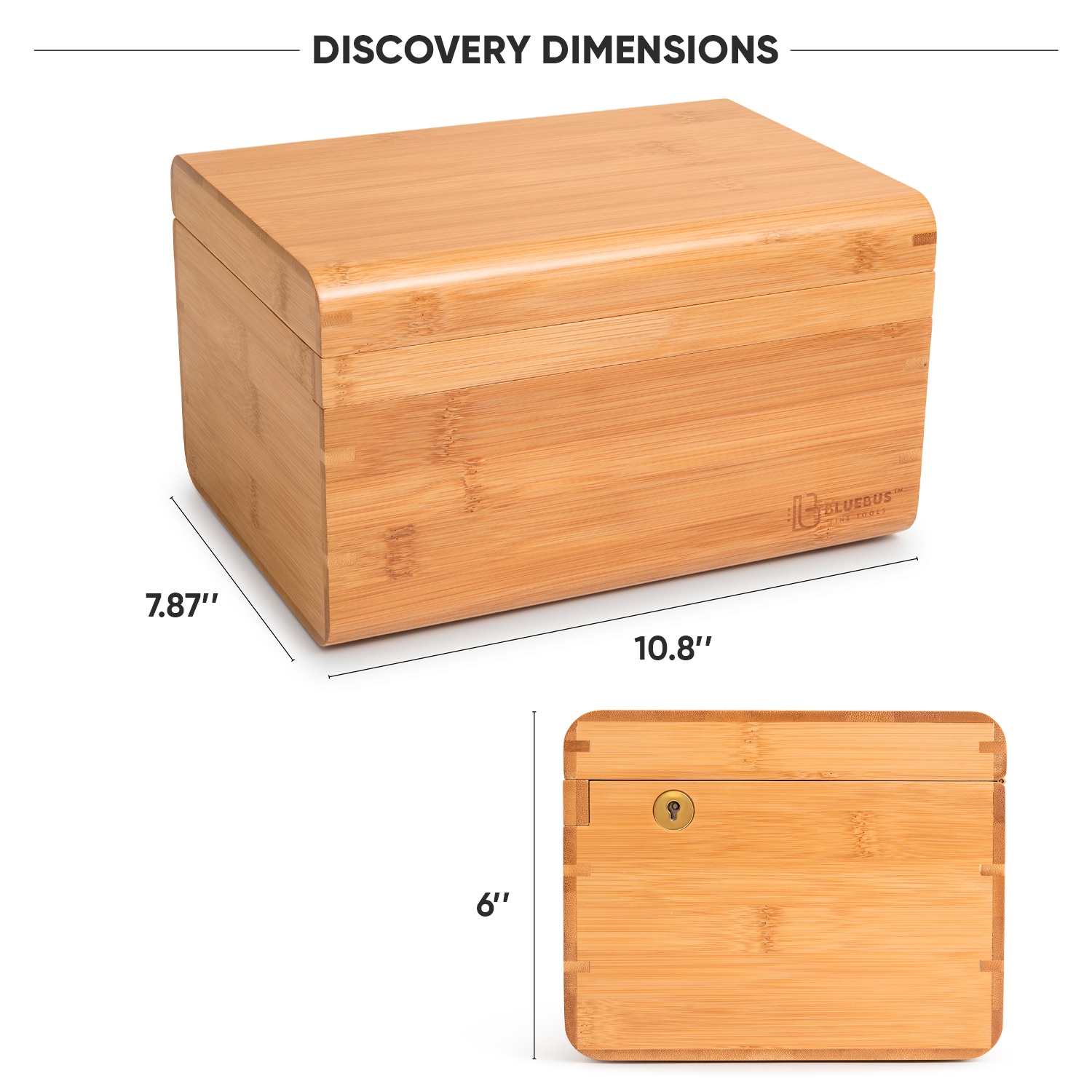DISCOVERY 1.0 Storage stash Box Black