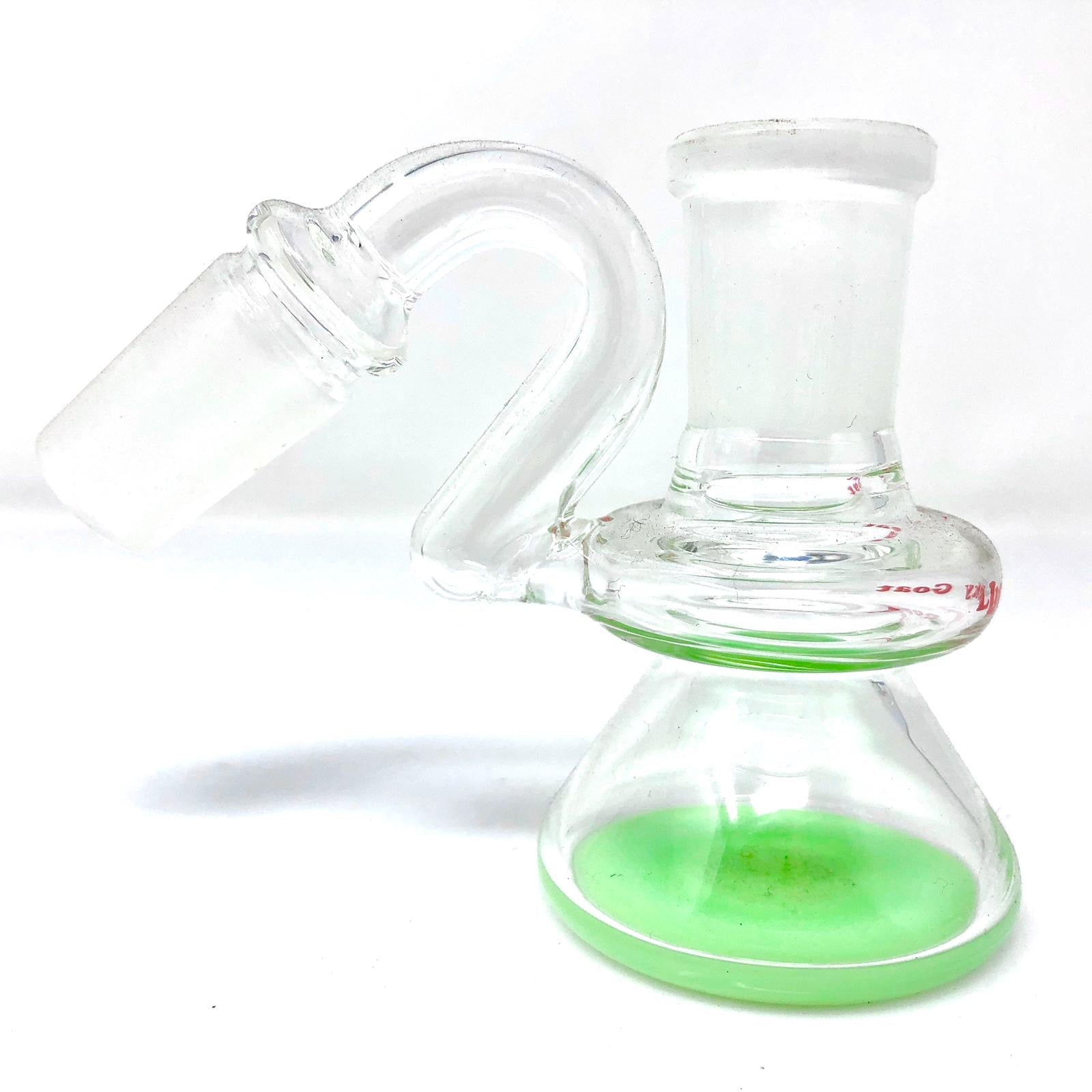 3" Lucky Goat Color Glass Dry Ash-Catcher