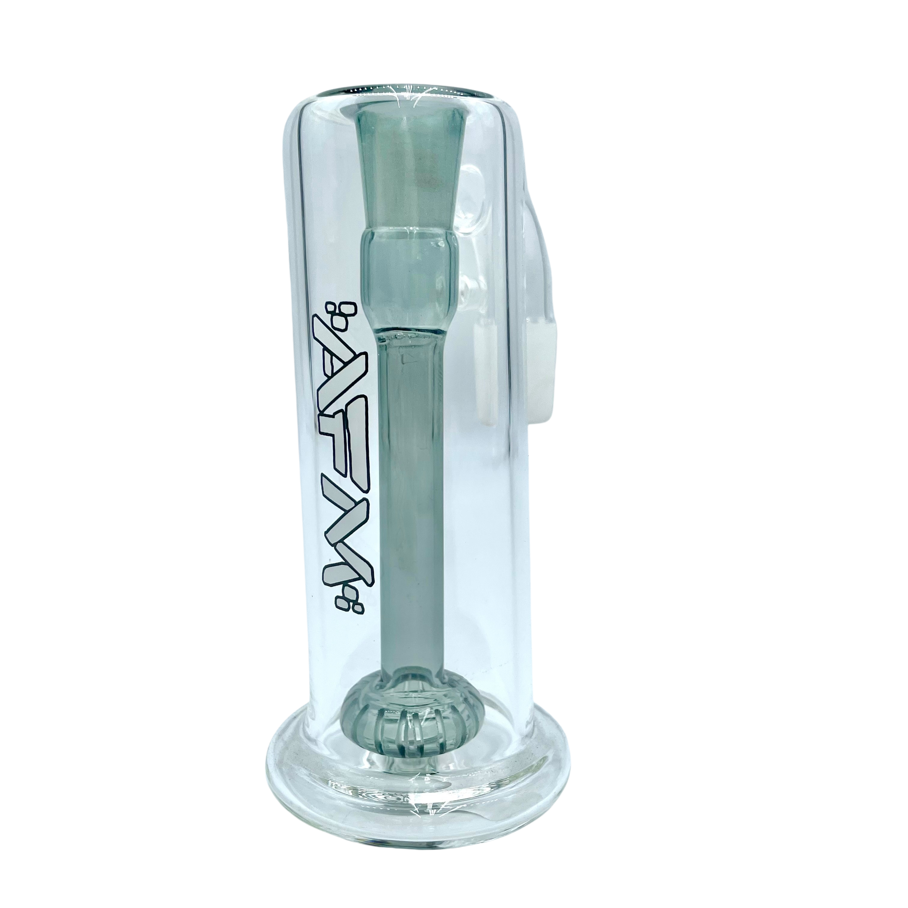 5" AFM Tall Boy Shower Head Perc Glass Ash-Catcher