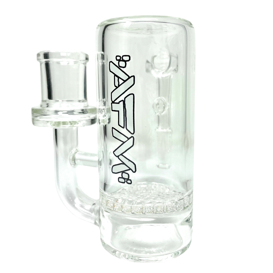 4" AFM Honeycomb Perc Glass Ash-Catcher