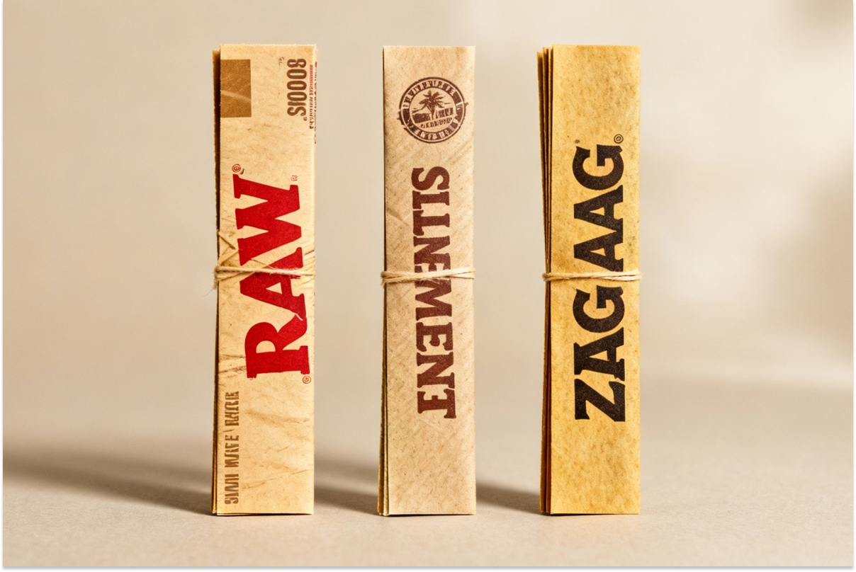 Which Rolling Papers Are Best for Smooth Smoking? (RAW vs Elements vs Zig Zag)