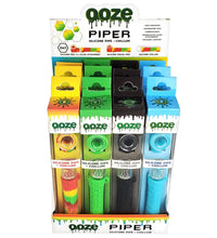 Ooze Piper 2-in-1 Silicone Pipe + Chillum - Asst - 12PC DISP