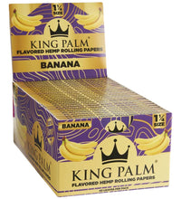 King Palm Flavored Hemp Papers | 40pc | 1 1/4 | 50pk Display