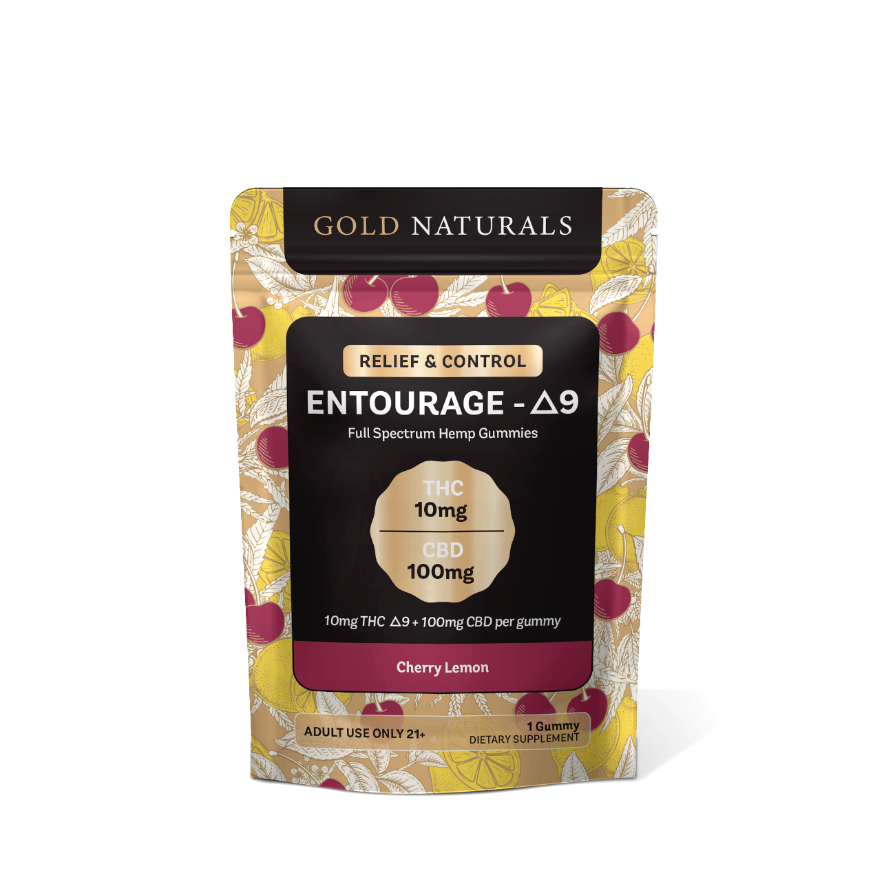 Gold Naturals Entourage Δ9 Gummy