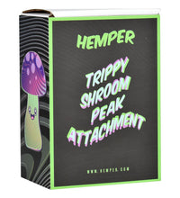 Hemper Trippy Shroom Glass Attachment for Puffco Peak & Peak Pro - 5.75