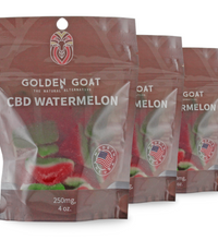 Potent CBD Infused 250MG Gummy Packs Bundles from Golden Goat