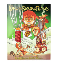 Wood Rocket Lord of the Smoke Rings Adult Coloring Book