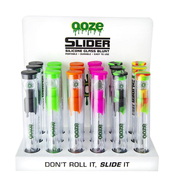 Ooze Slider Glass Blunt - 5" - 16PC