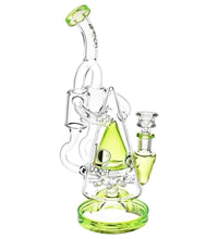 Lookah Glass Pyramid Recycler Water Pipe | 11" | 14mm F