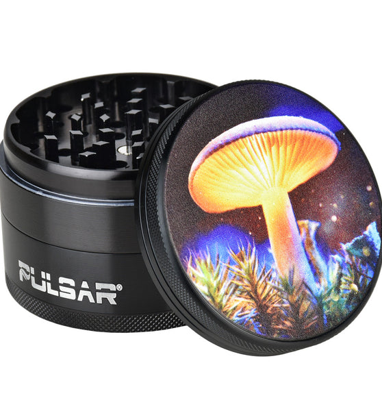 Pulsar Artist Series Grinder - Mystical Mushroom