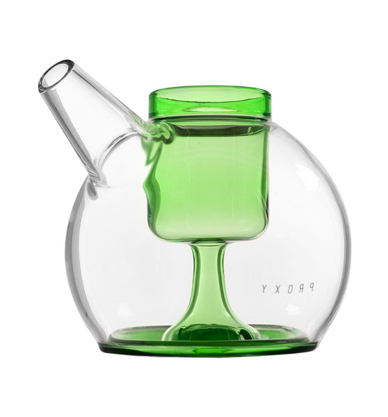 Puffco Proxy Ripple Glass Bubbler Attachment - 3.5" / Sage