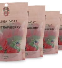 Potent CBD Infused 250MG Gummy Packs Bundles from Golden Goat