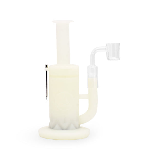 Ritual - 8.5'' Silicone Sidecar Rig - UV Titanium White